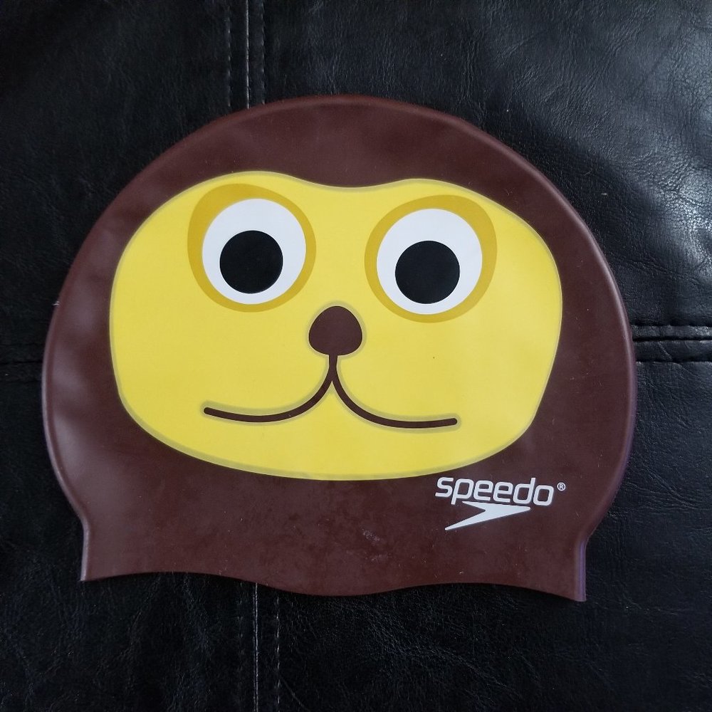 SPEEDO Kid's Lion Silicone Swim Cap